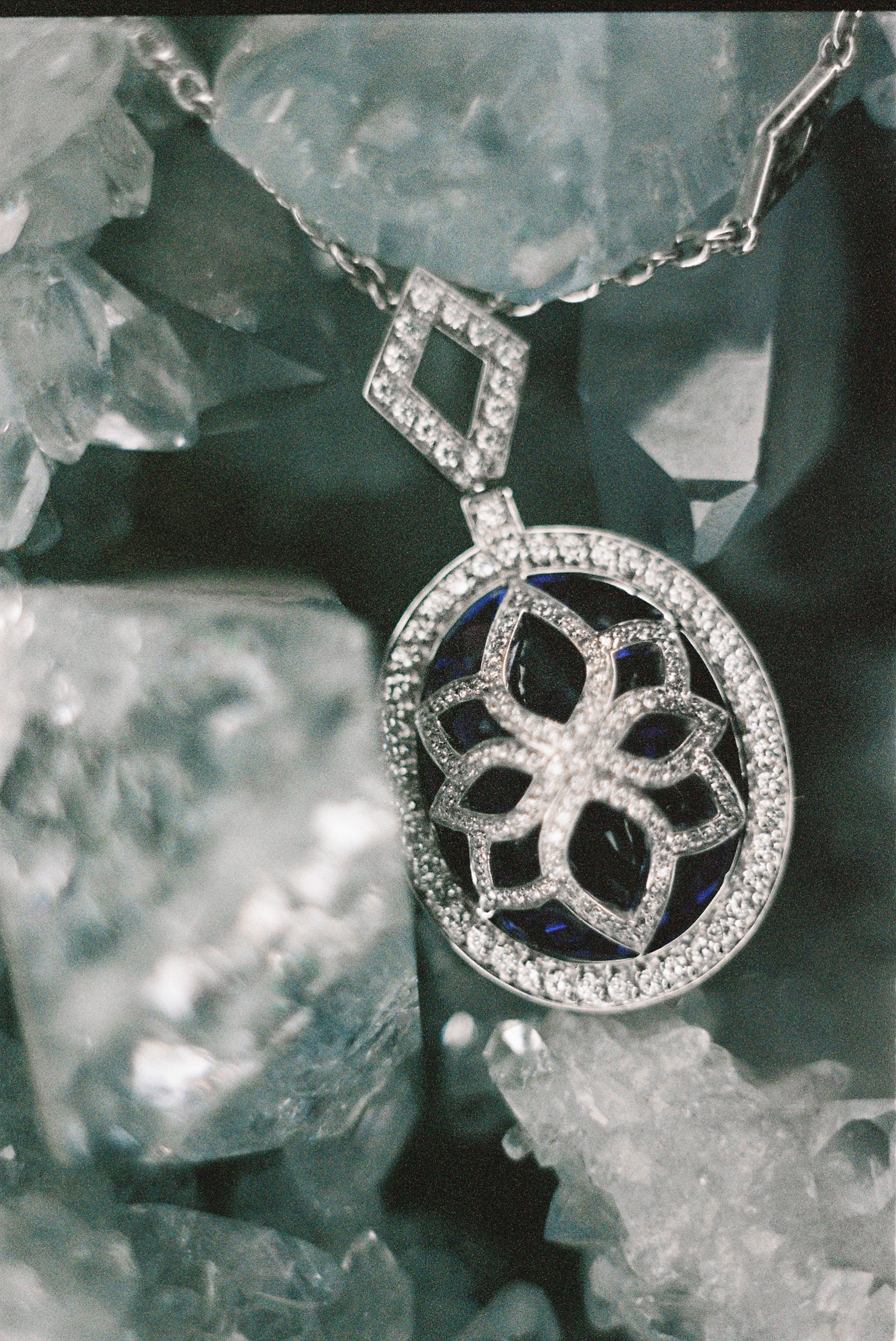 Necklace with Tanzanite