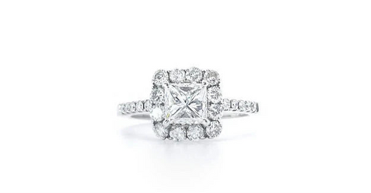 Anello Diamante Princess