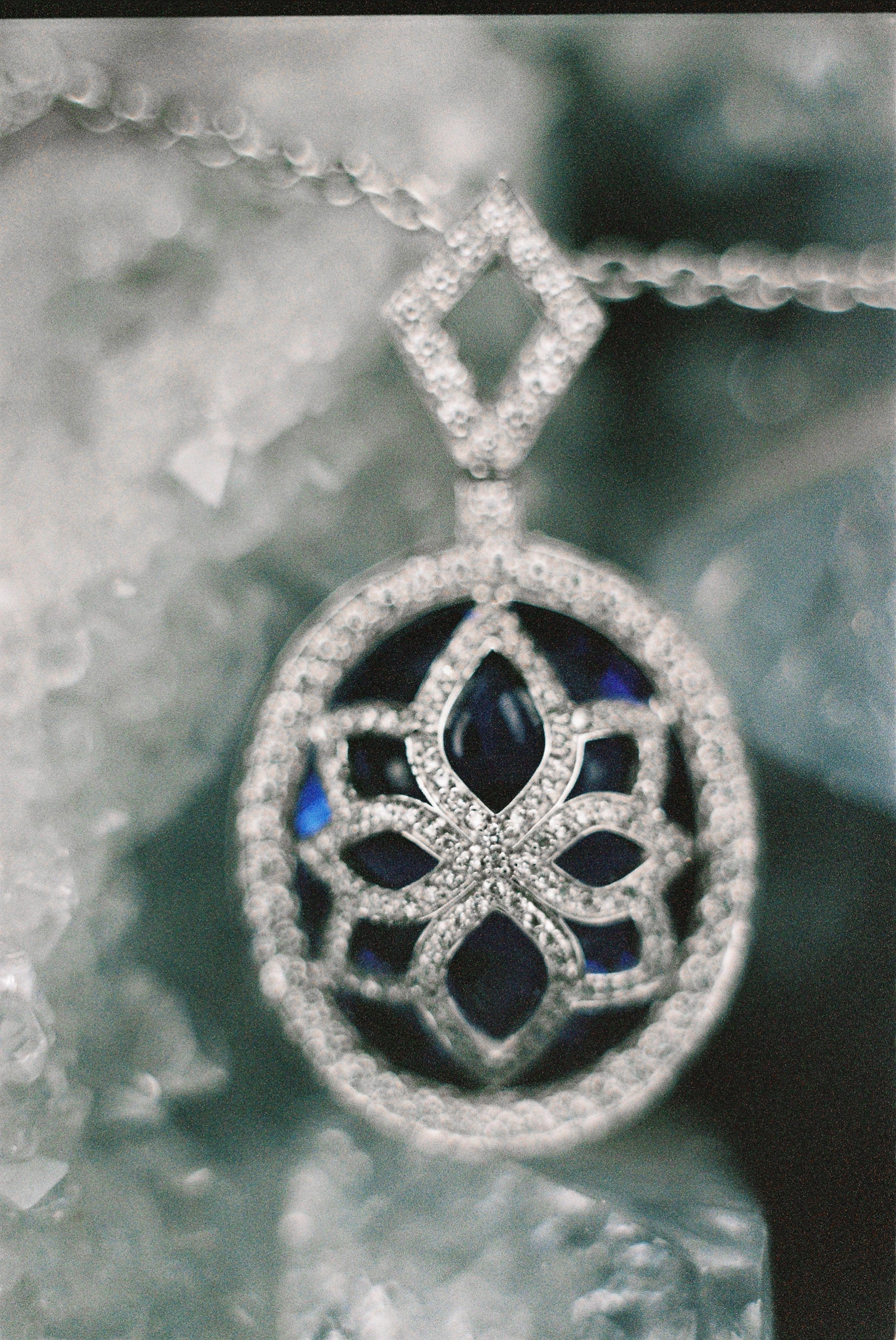 Necklace with Tanzanite