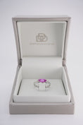 Carica l'immagine nel visualizzatore della galleria, Anello con Zaffiro Rosa 0,78 ct
