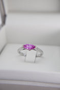 Carica l'immagine nel visualizzatore della galleria, Anello con Zaffiro Rosa 0,78 ct
