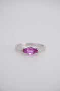 Carica l'immagine nel visualizzatore della galleria, Anello con Zaffiro Rosa 0,78 ct
