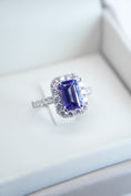 Carica l'immagine nel visualizzatore della galleria, Anello Con Tanzanite 1,86 ct
