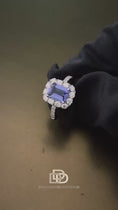 Carica e riproduci il video nel visualizzatore della galleria, Anello Con Tanzanite 1,86 ct
